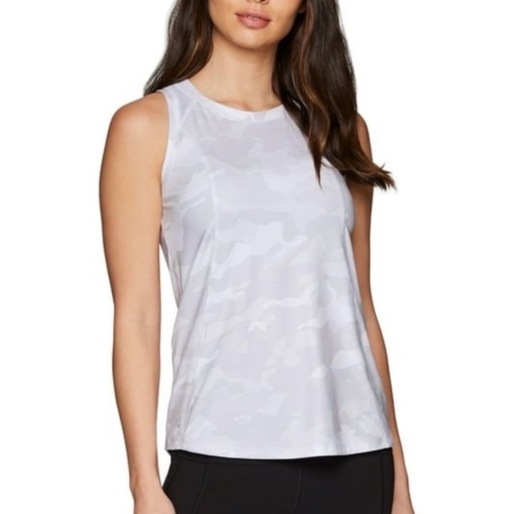 RBX White Camo Muscle Tank